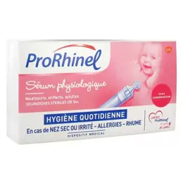 ProRhinel Sérum Physiologique 30 unidoses