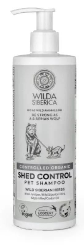 Natura Siberica Wilda Shampoo queda de cabelo para animais domésticos 400 ml