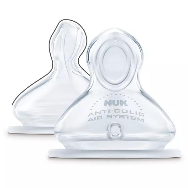 NUK Silicone Water Teats T1 Pack of 2