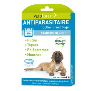 Vetoform Antiparassitario Collare Cani +25kg 65cm