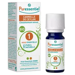 Puressentiel Huile Essentielle Cannelle de Ceylan Bio 5ml