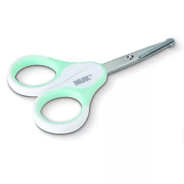 Nuk Tijeras Punta Redonda con Estuche