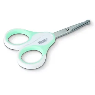 Nuk Forbici con Punta Arrotondata con Custodia