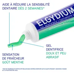 Elgydium Sensitive Dentifrice Dents Sensibles 75ml