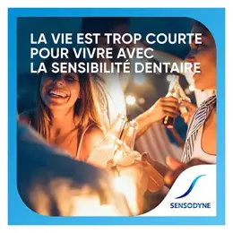 Sensodyne Dentifrice Répare et Protége Menthe Fraiche Lot de 2 x 75ml