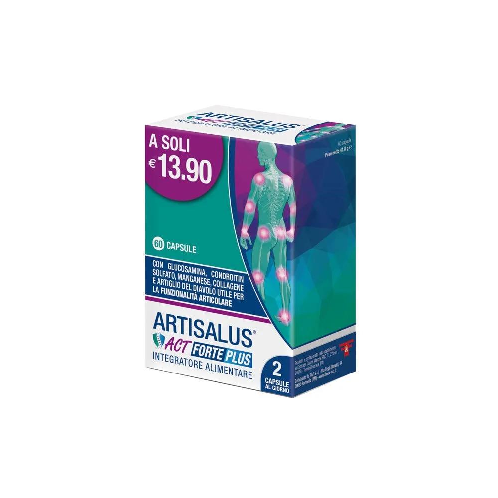 Artisalus Act Forte Plus Integratore Funzionalità Articolare 60 Capsule