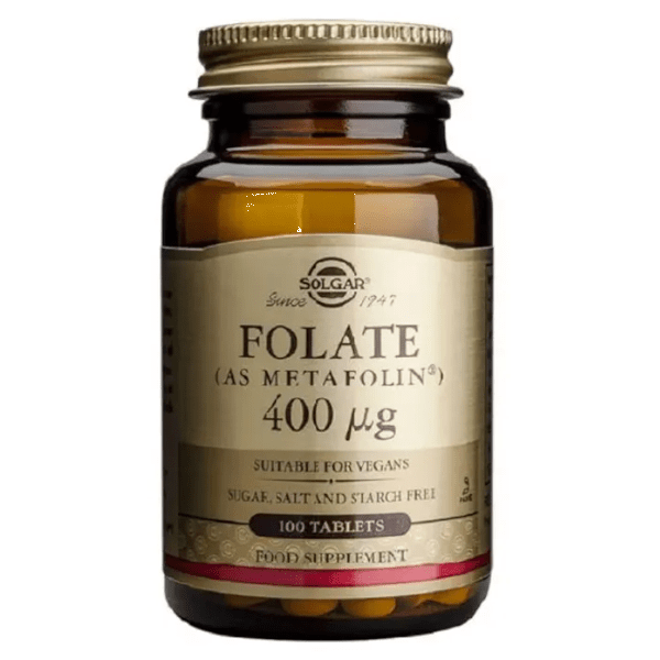 Solgar Folat Metafolin 400 µg 100 Tabletten