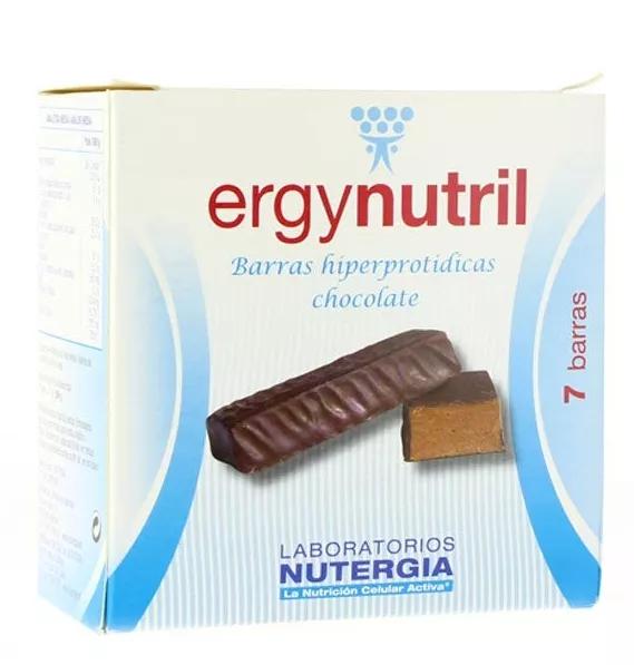Nutergia Ergynutril Barras de Chocolate 7 Ud de 42 g