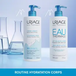 Uriage Eau Thermale Lait Velouté Corps Hydratant Peaux Sèches Sensibles 500ml