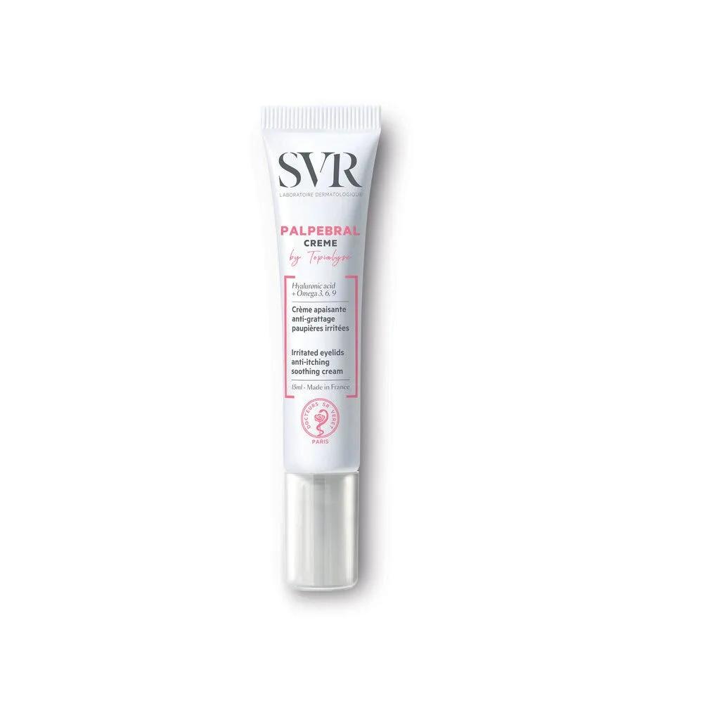 SVR Topialyse Palpébral Crema Lenitiva Anti-prurito Palpebre Irritate 15 ml