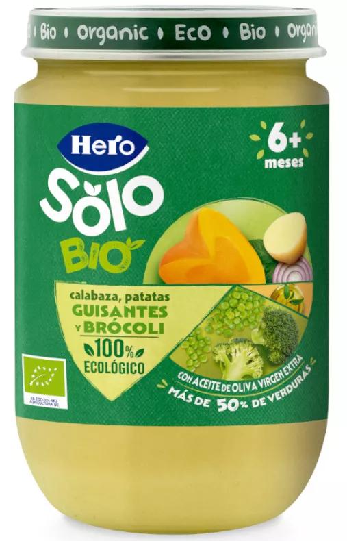 Hero Solo Vasetto di Zucca, Patate, Piselli e Broccoli 190 gr