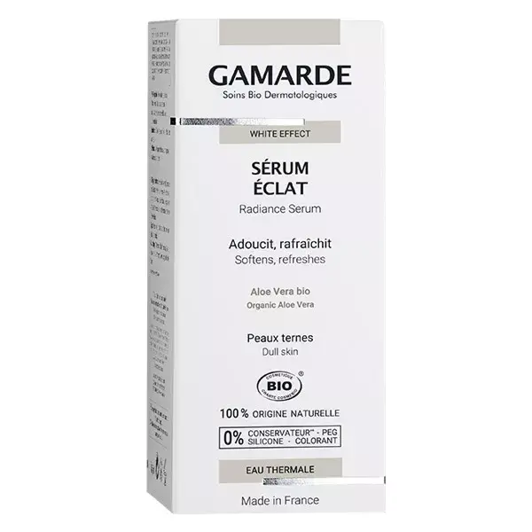 Gamarde White Effect Sérum Éclat Bio 30ml | Prix réduit