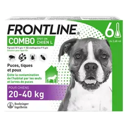 Frontline Combo Chien L 6 pipettes