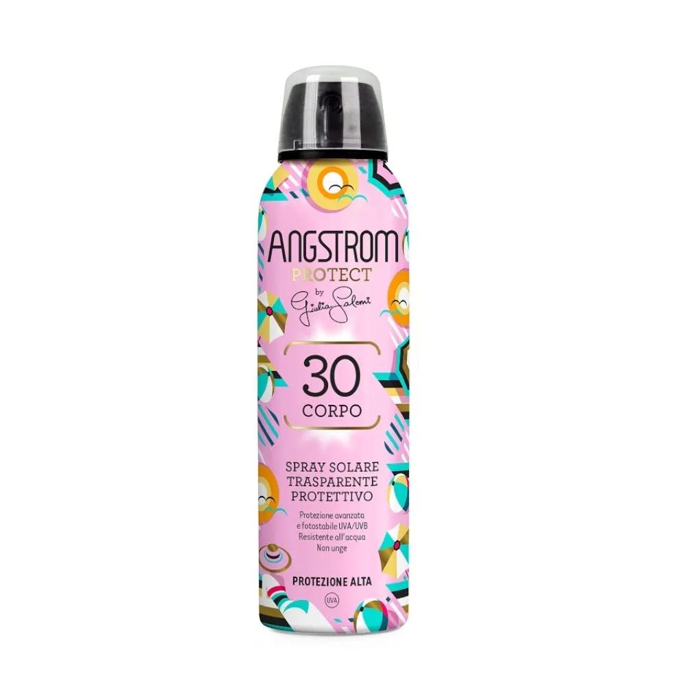 Angstrom Spray Solare Trasparente Corpo SPF 30 Protettivo Limited Edition 200 ml