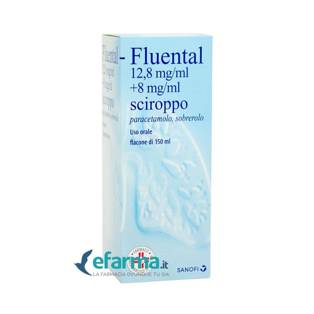 Fluental Sciroppo 12,8 + 8 mg/ml Paracetamolo 150 ml