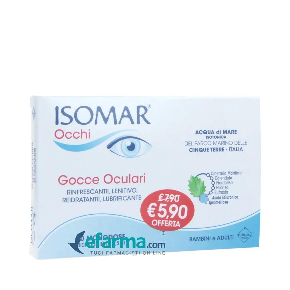 Isomar Occhi Monodose PROMO Gocce Occhi Rossi 10 Flaconcini