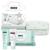 Suavinex Newborn Baby Gift with Blue Cloth Wipe Holder