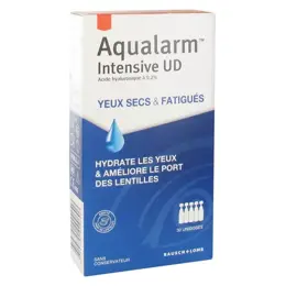 Bausch & Lomb Aqualarm Intensive UD Yeux Secs & Fatigués 30 unidoses