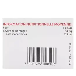 Naturland Levure de Riz Rouge Bio 120 gélules