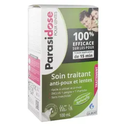 Parasidose Soin Traitant Poux & Lentes 100ml