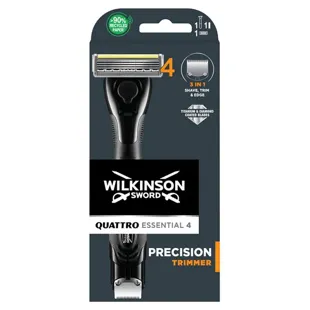 Rasoio/rifinitore di precisione Wilkinson Quattro Titanium
