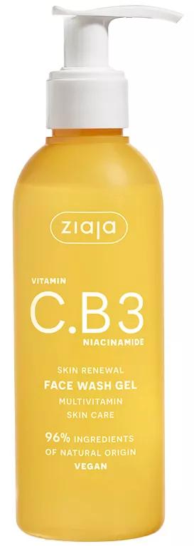 Imagen de Ziaja Vitamina C B3 Niacinamida Limpiador 190 ml