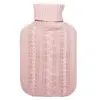 Cassandra Bouillotte Tricot Rose 1,8L