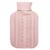 Borsa dell'acqua calda lavorata a maglia Cassandra, rosa, 1,8 l