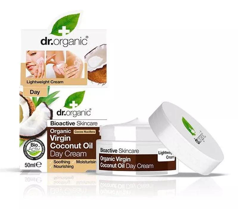 Dr. Organic Crema de Día Aceite de Coco Orgánico 50 ml