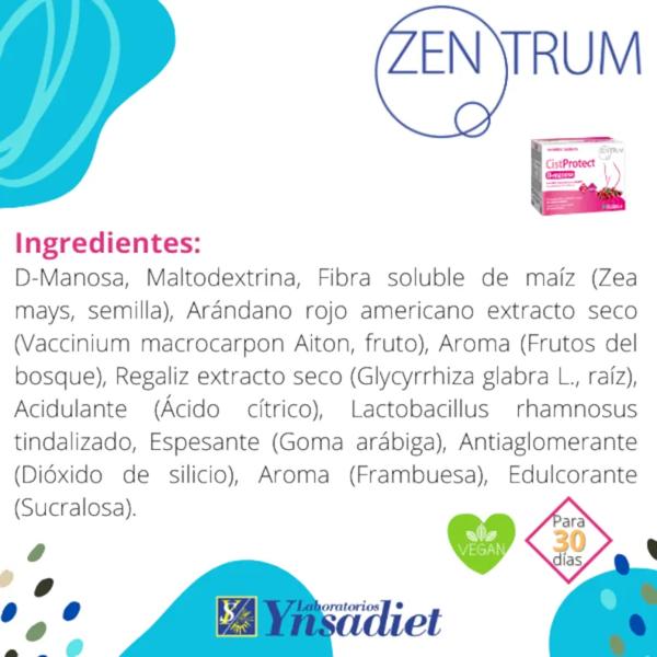 Ynsadiet Zentrum CistProtect D-Mannosio 30 buste
