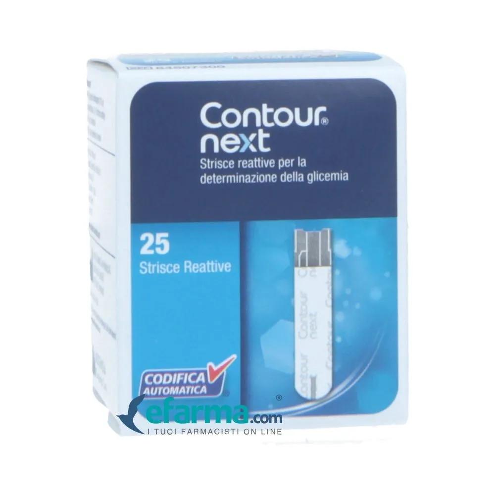 Contour Next Strisce Reattive Glicemia 25 Pezzi