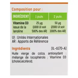 Santé Verte Vitamine D3 1000UI 20ml