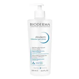 Bioderma Atoderm Intensive Gel-Crème Apaisant Peaux Très Sèches Atopiques 500ml