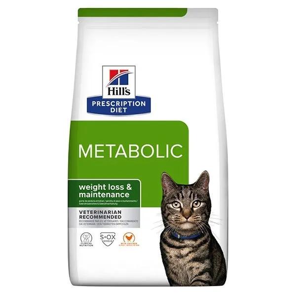 Hill's Prescription Diet Metabolic Crocchette Pollo Per Gatti Sacco 1,5Kg