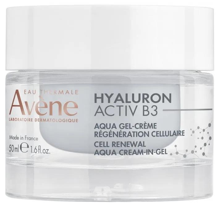 Avène Hyaluron Activ B3 Aqua Gel-Crema di Rigenerazione Cellulare 50 ml