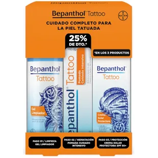 Bepanthol Tattoo Complete Care Pack for Tattooed Skin
