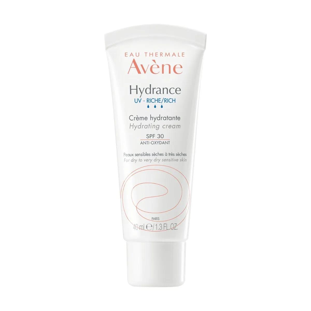 Avène Hydrance UV Ricca Crema Idratante Viso 40 ml