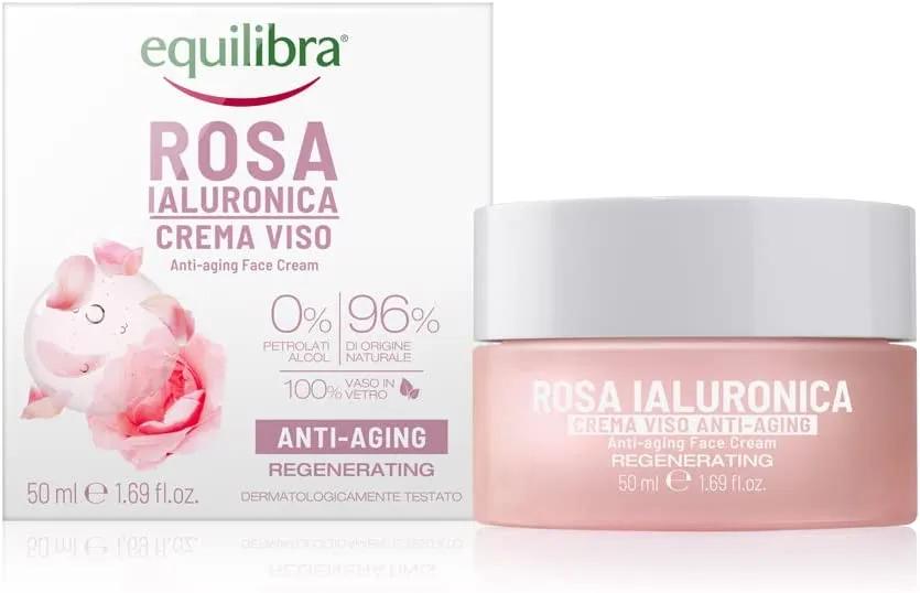 Equilibra Rosa Ialuronica Crema Viso Anti-aging 50 ml