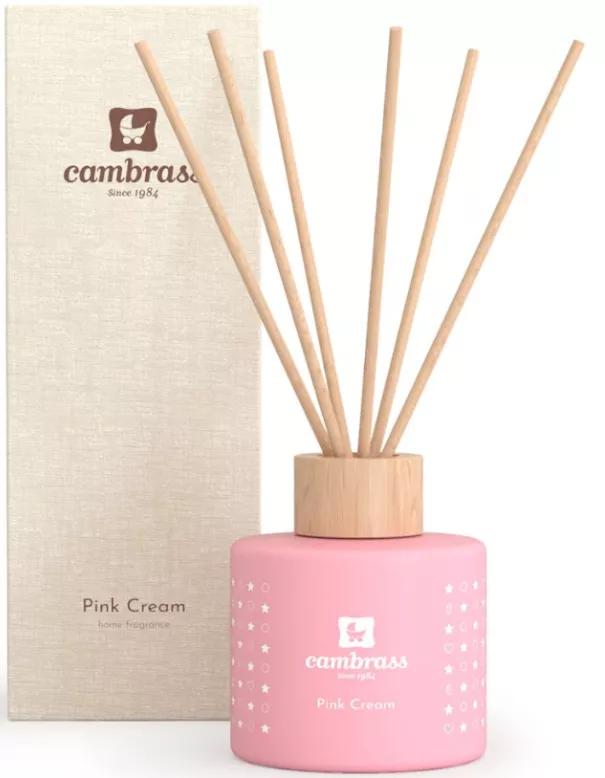 Cambrass Diffusor Mikado Star Pink Cream 6,4x6,4x7,8 cm 100 ml