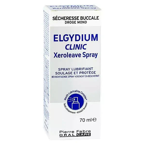 Elgydium Xeroleave Dry Mouth Spray 70ml 