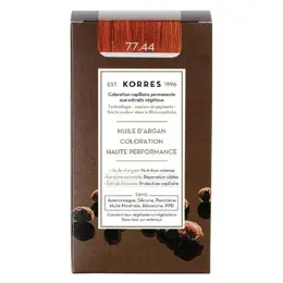 Korres Capillaire Coloration Permanente Blond Cuivré Intense 77.44
