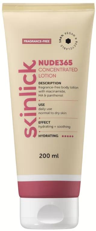 Skinlick Nude365 Konzentrierte Lotion ohne Parfüm 200 ml