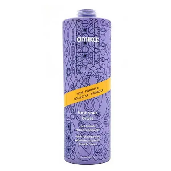 Amika Bust Your Brass Après-shampooing Blonds 1000ml