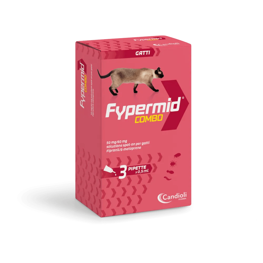 Fypermid Combo 50 mg/60 mg Soluzione Spot-on Per Gatti