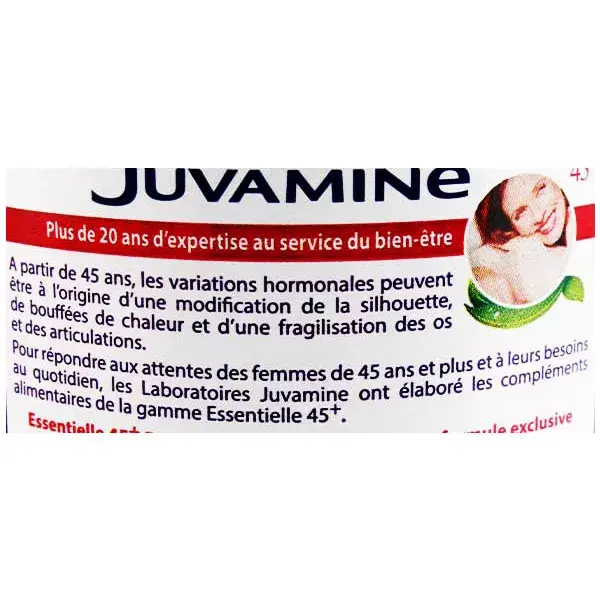 Juvamine - essenziale 45 + - curve addominale 500 ml