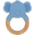 Nûby Beißring aus Holz und Silikon +3m Koala