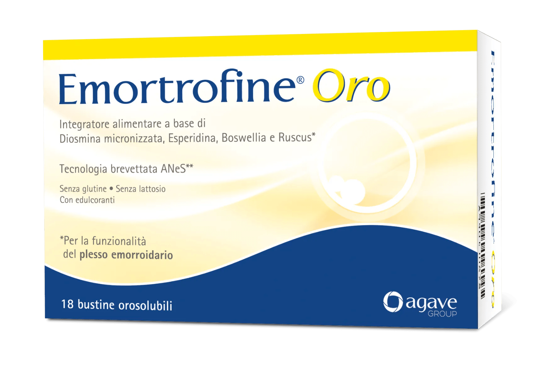 Emortrofine Oro Integratore per Disturbi Emorroidali 18 Bustine