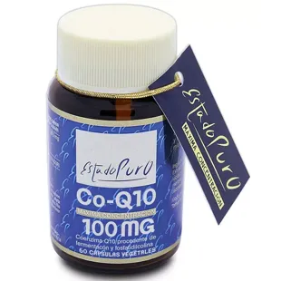 Pure Coenzyme Q10 100mg 60 Vegetable Capsules