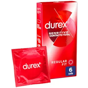 Durex Preservativo Total Sensível ao Contato 6 Unidades