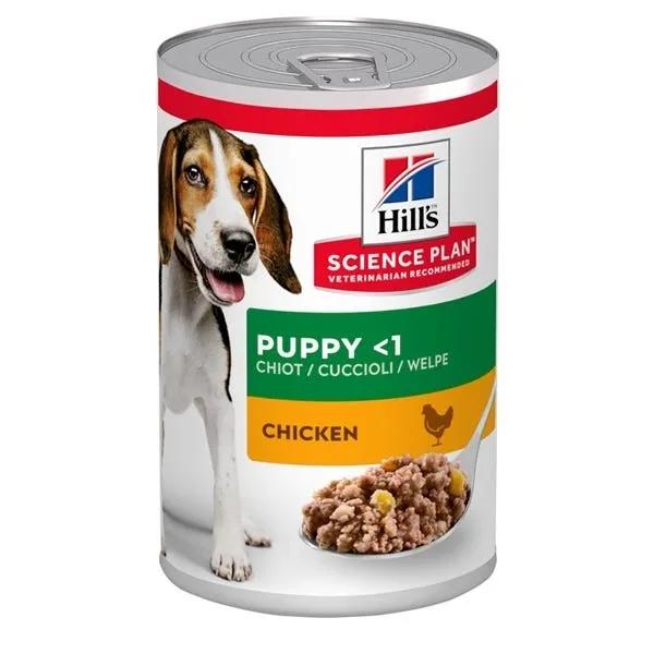 Hill's Science Plan Puppy Bocconcini Pollo Per Cani Cuccioli Lattina 370G